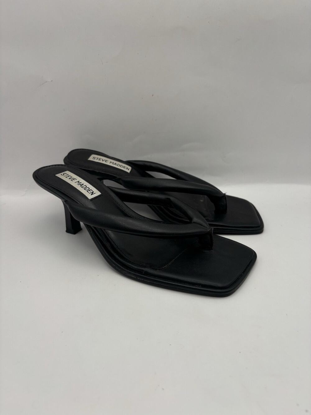 Steve Madden Padded Moxxi Square Kitten Heels Women Size 6.5